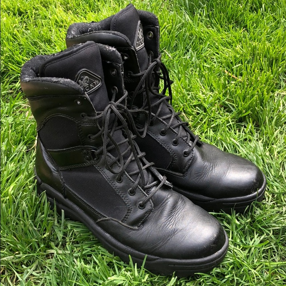 Rocky Men’s Leather Work Boots